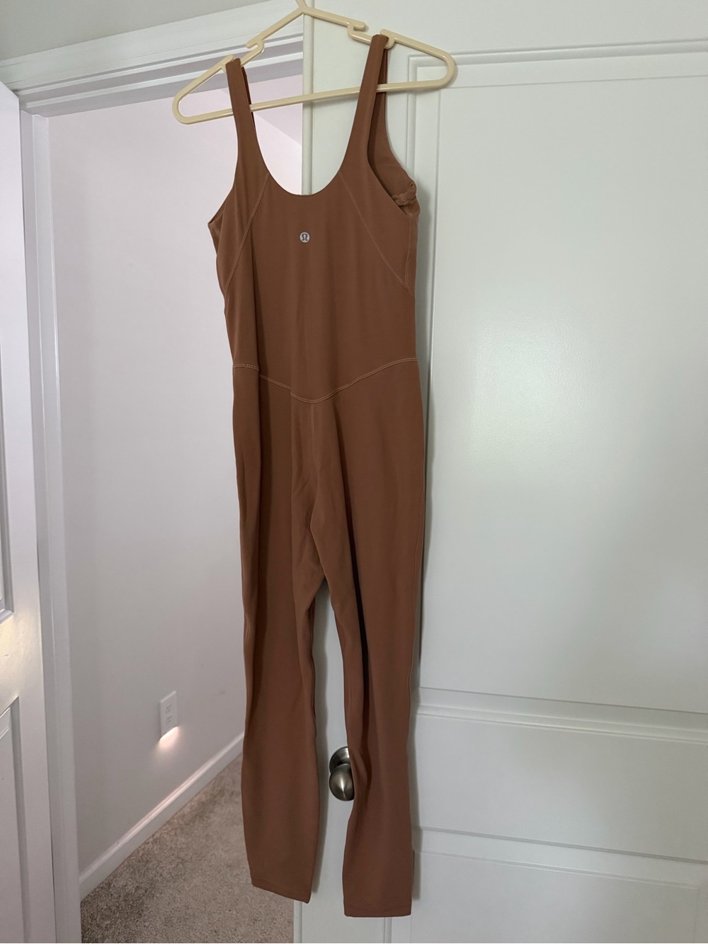 lululemon athletica Brown Full-Length Supportive Jumpsuit